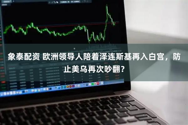 象泰配资 欧洲领导人陪着泽连斯基再入白宫，防止美乌再次吵翻？